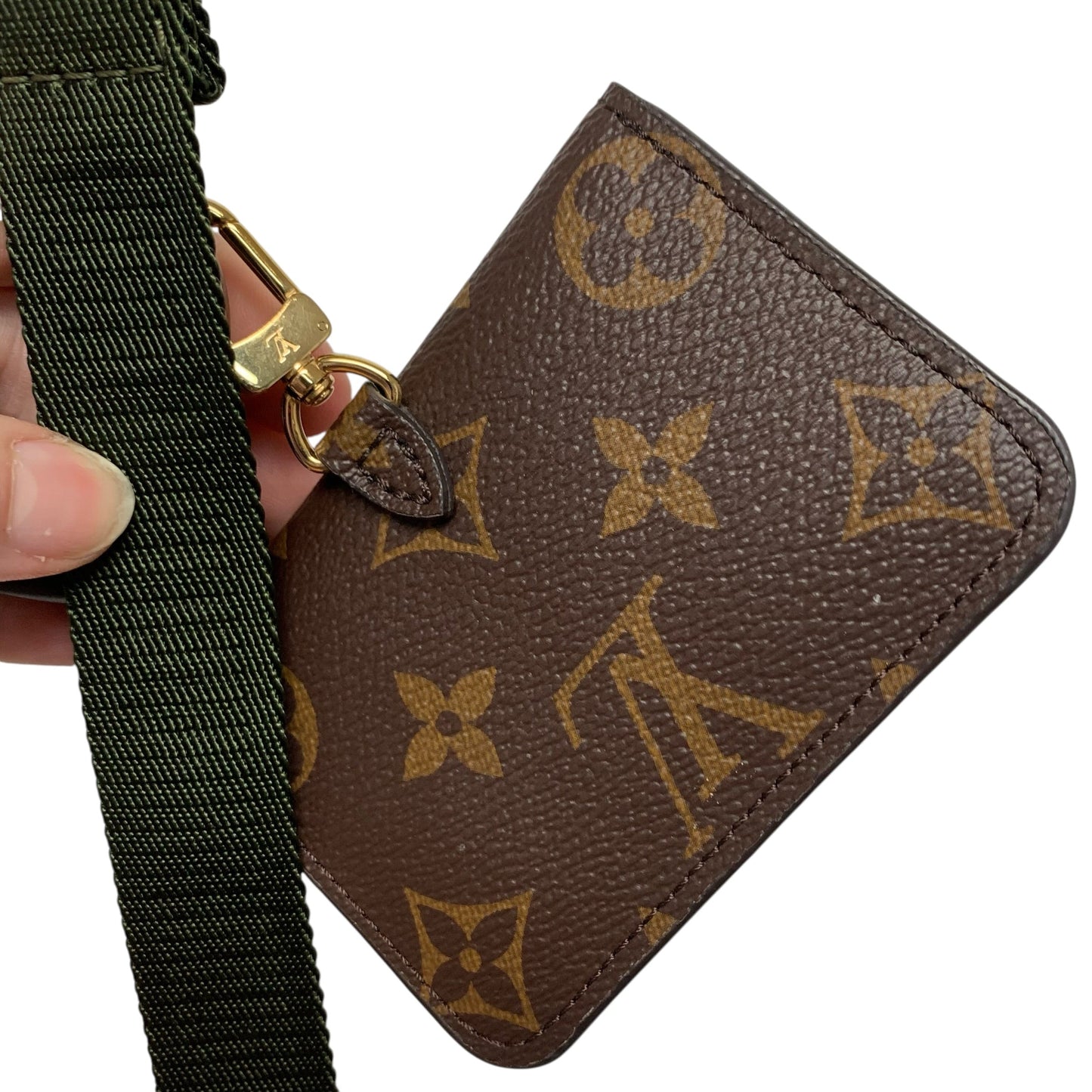 Crossbody Luxury Designer "Felicie Strap & Go" By Louis Vuitton, Size: Small