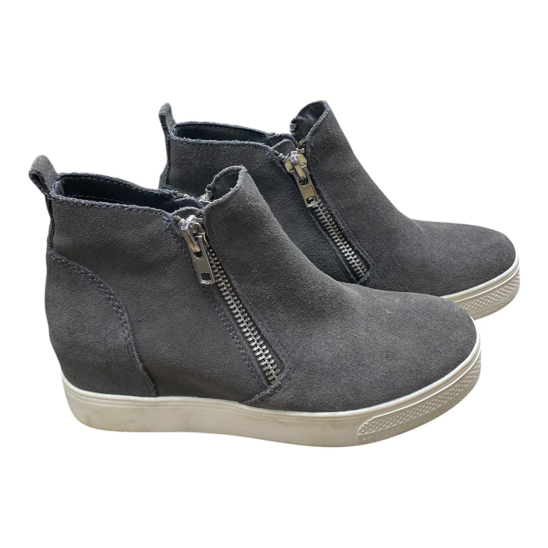 Boots Ankle Flats By Steve Madden In Grey, Size:8