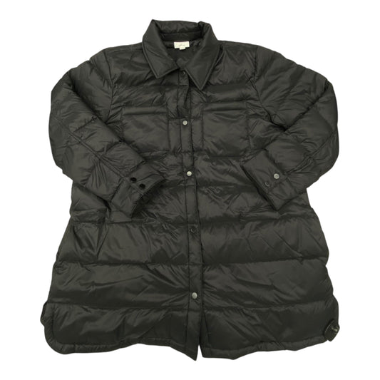 Coat Puffer & Quilted By J. Jill In Black, Size:1X