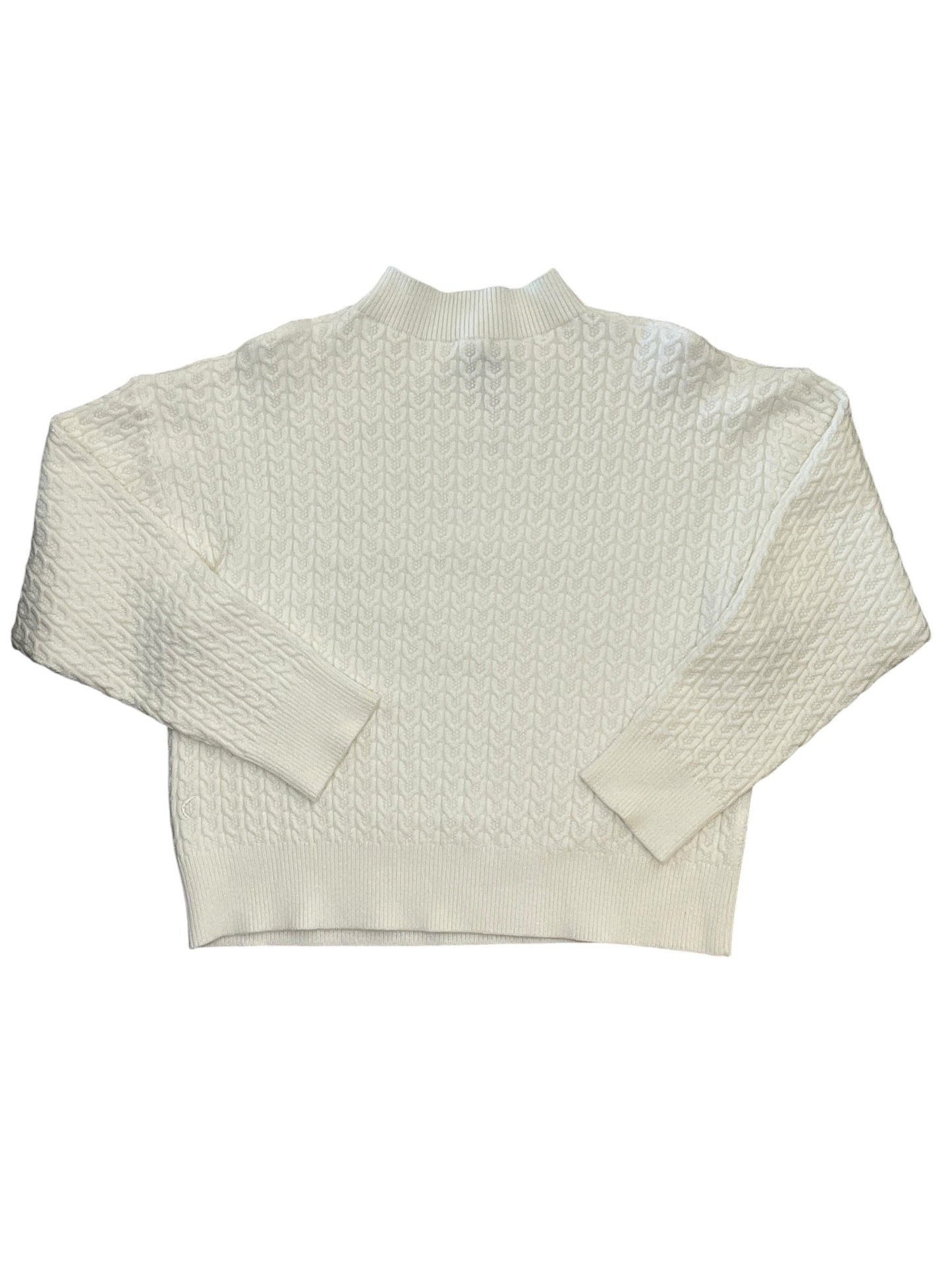 Sweater By Zyia In White, Size:S