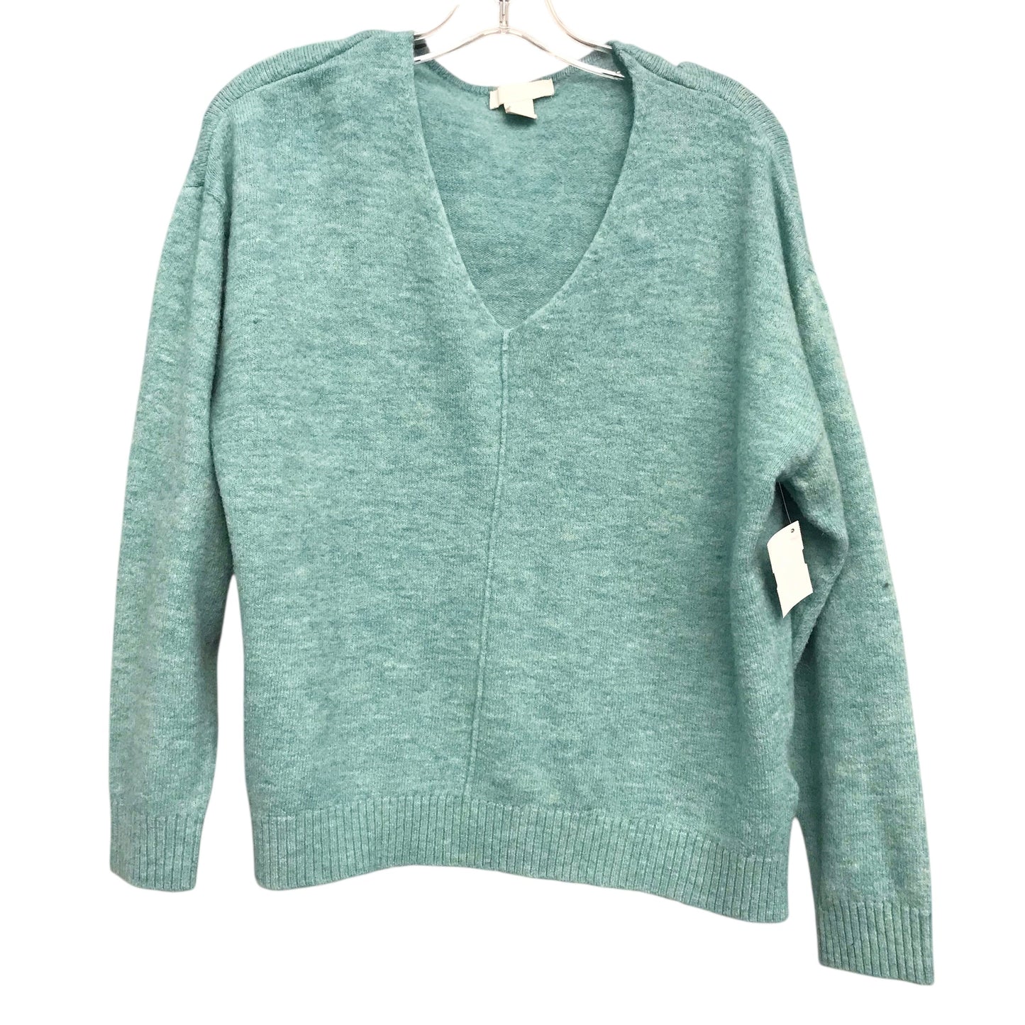 Sweater By H&M In Aqua, Size:M