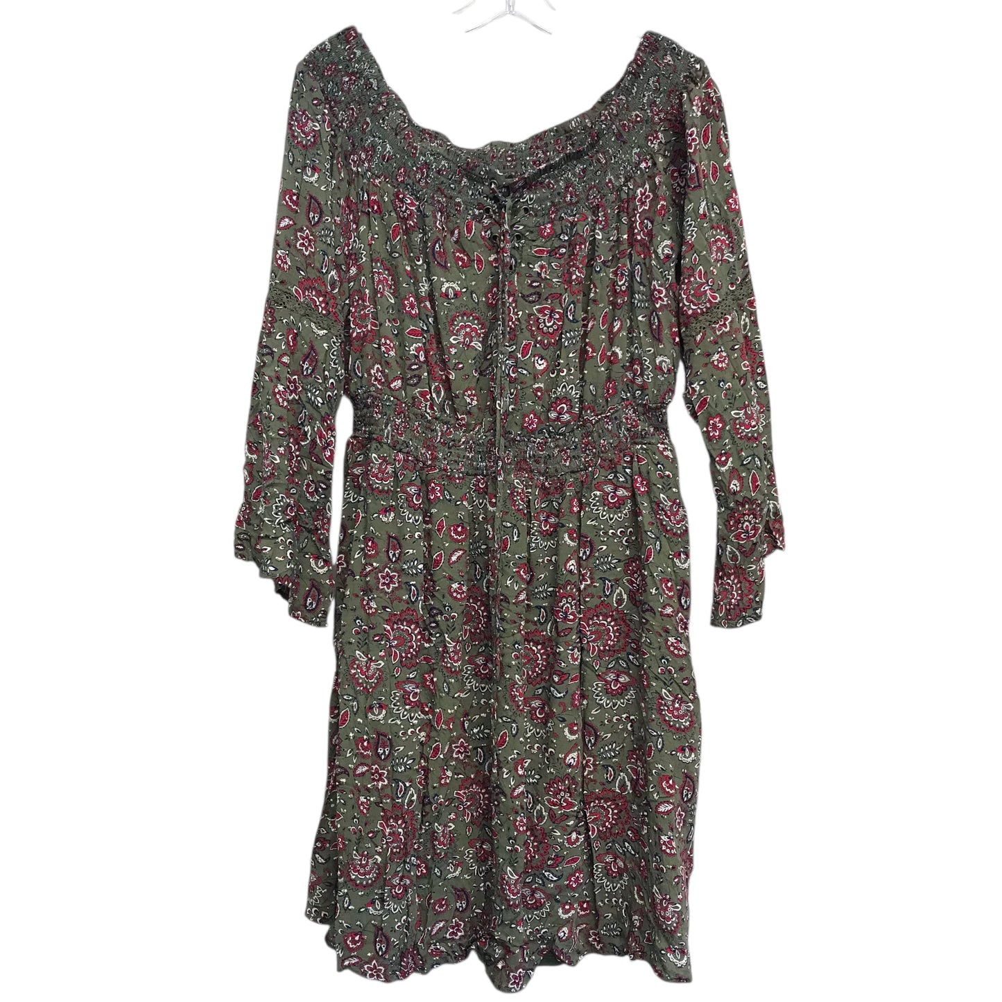 Dress Casual Short By Torrid In Green, Size:1X