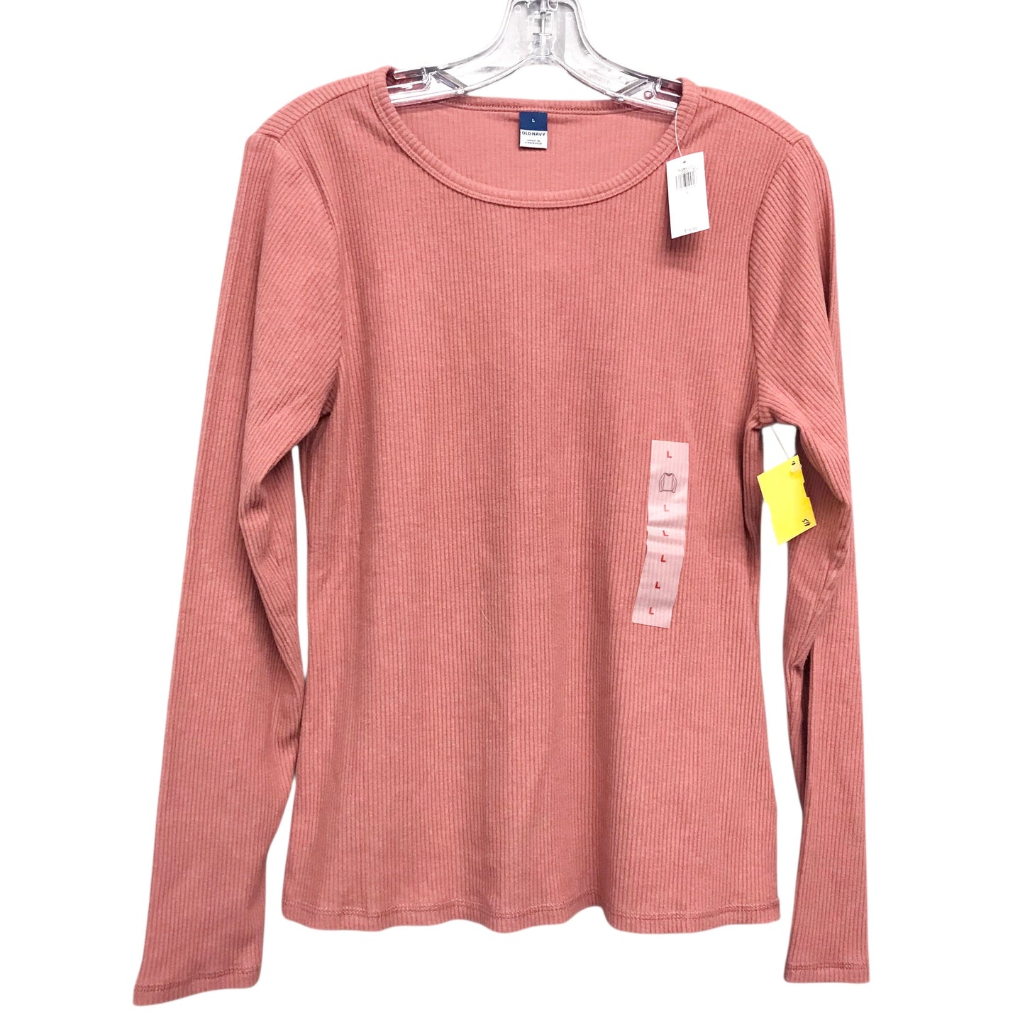 Top Ls Basic By Old Navy In Pink, Size:L