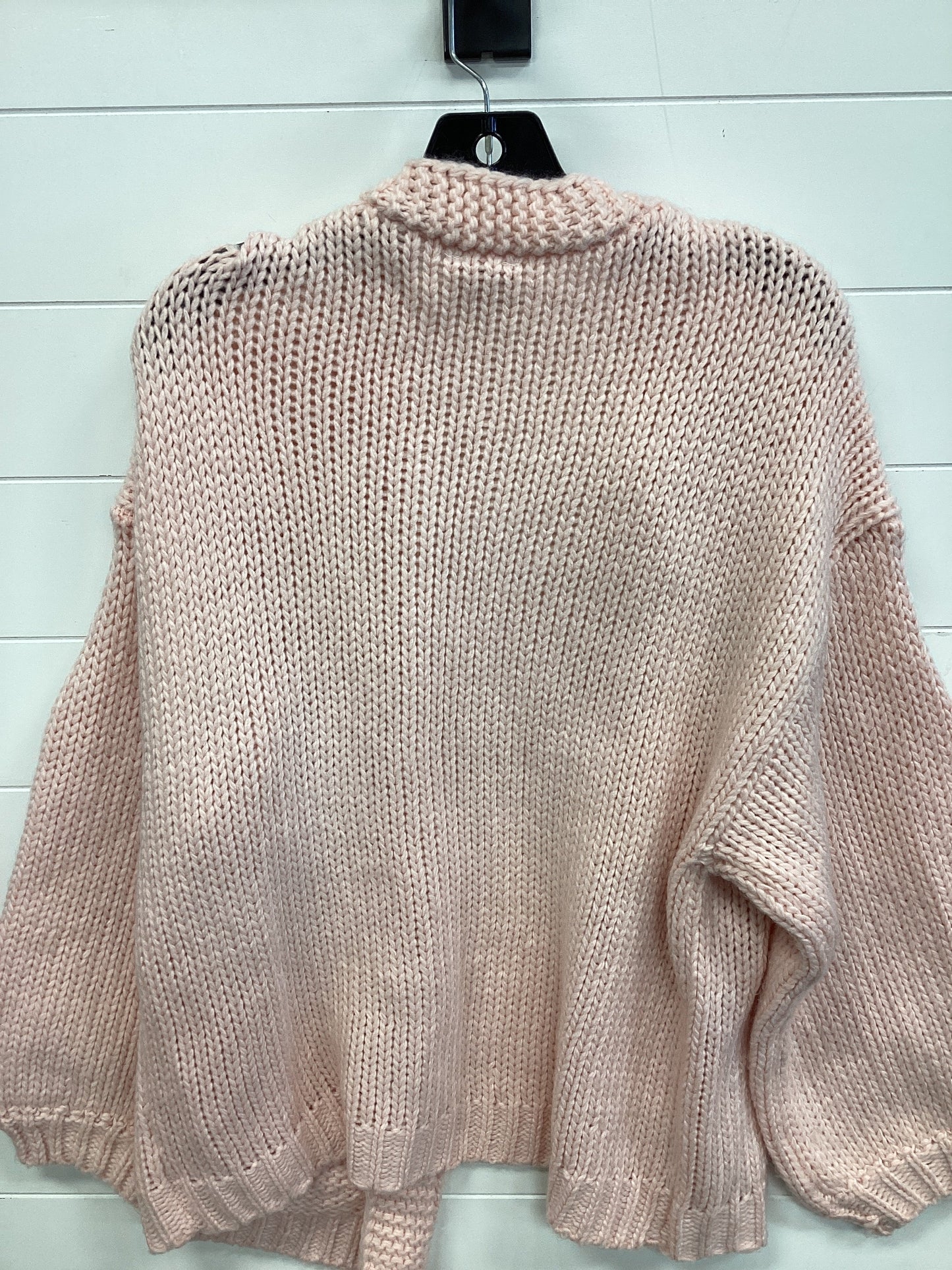 Sweater Cardigan By Arula In Pink, Size:M