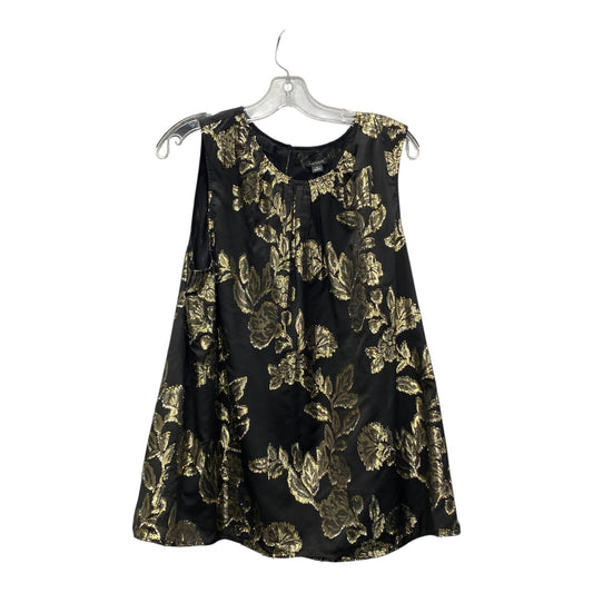Top Sleeveless By Ann Taylor In Black, Size:Xl