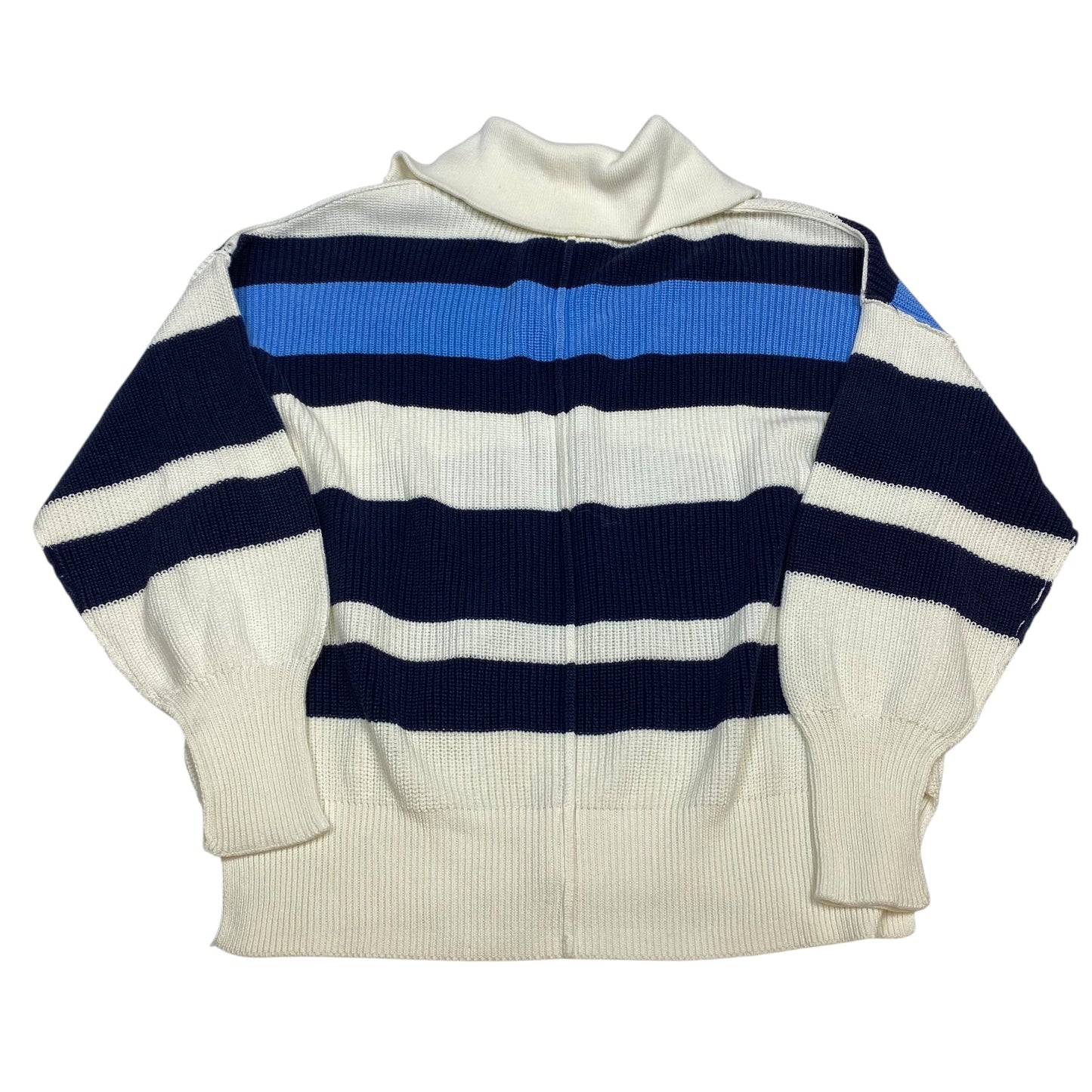 Sweater By Aerie In Blue & Cream, Size:S