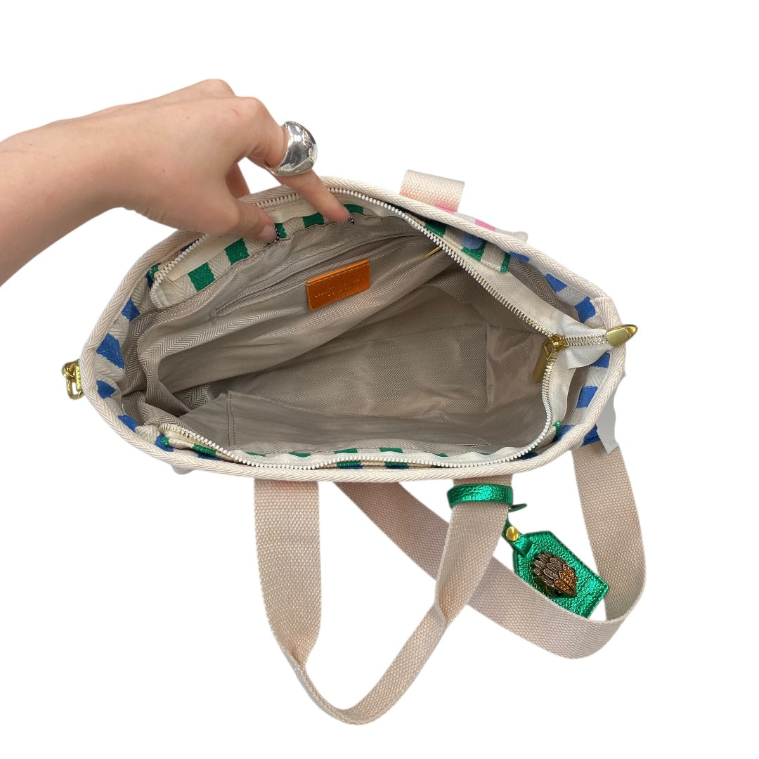 Handbag Designer By Kurt Geiger In Rainbow Print, Size:Medium