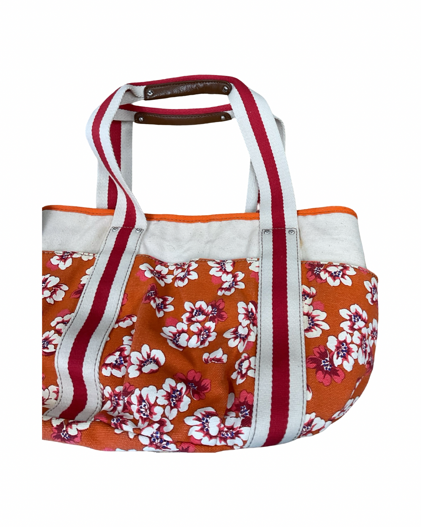 Handbag By Tommy Hilfiger In Orange, Size:Medium