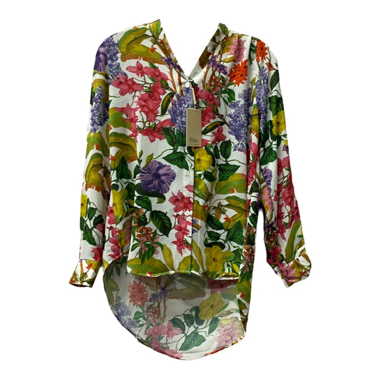 Top Ls By Elie Tahari In Multi, Size:M