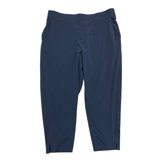 Athletic Pants By Athleta In Navy, Size:2X
