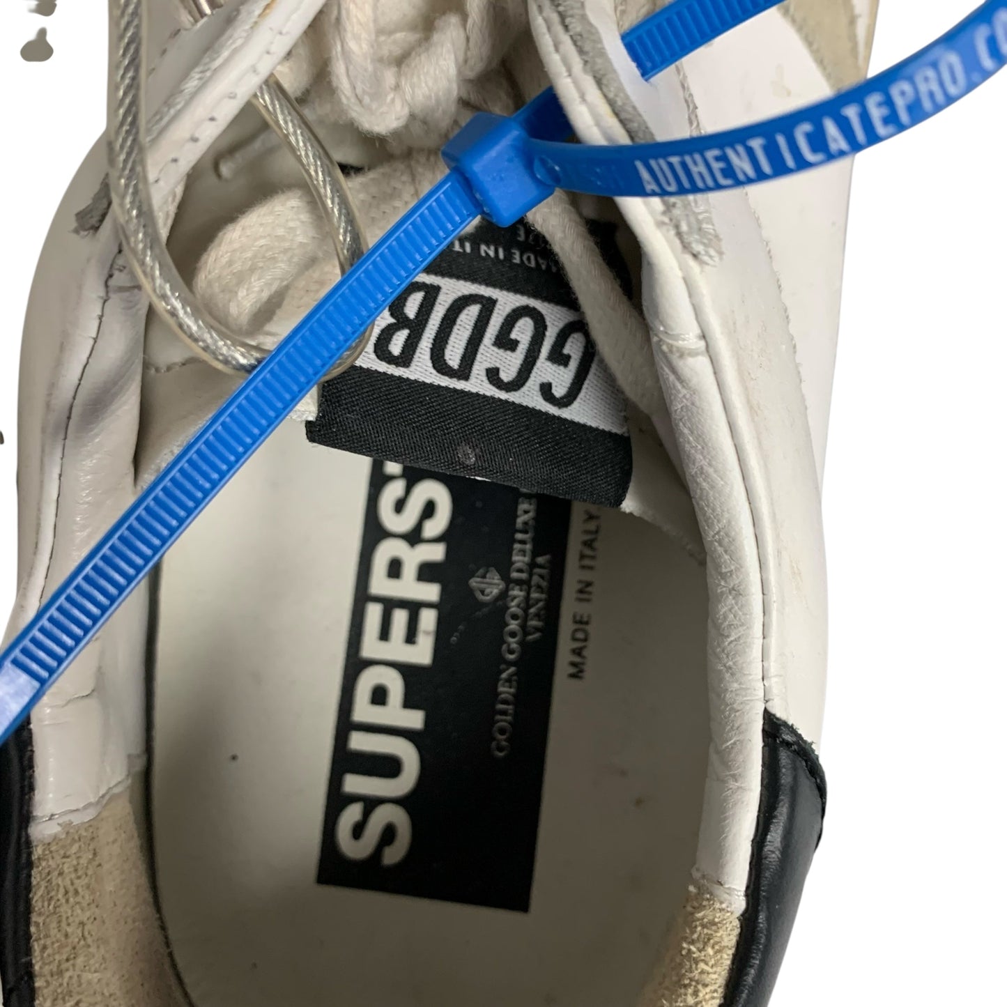 Shoes Luxury Designer By Golden Goose In White, Size: 10.5