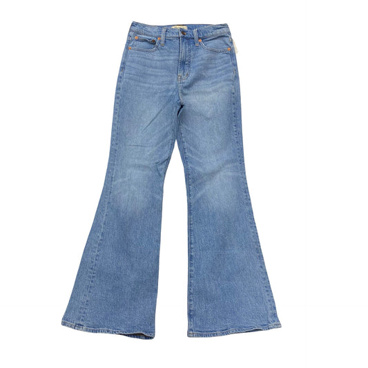 Jeans Flared By Madewell In Blue Denim, Size:2