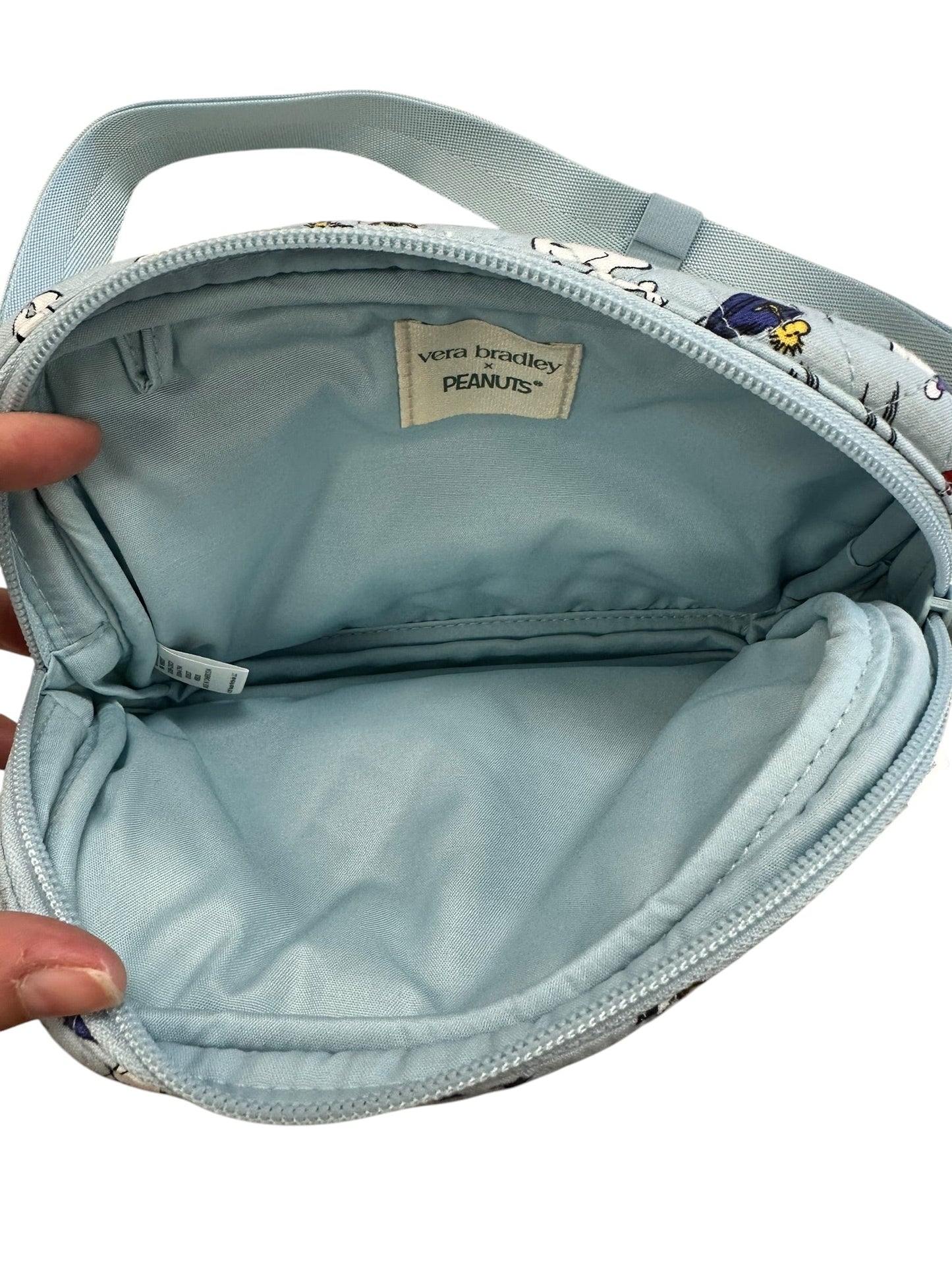 Belt Bag By Vera Bradley In Blue & White, Size:Small