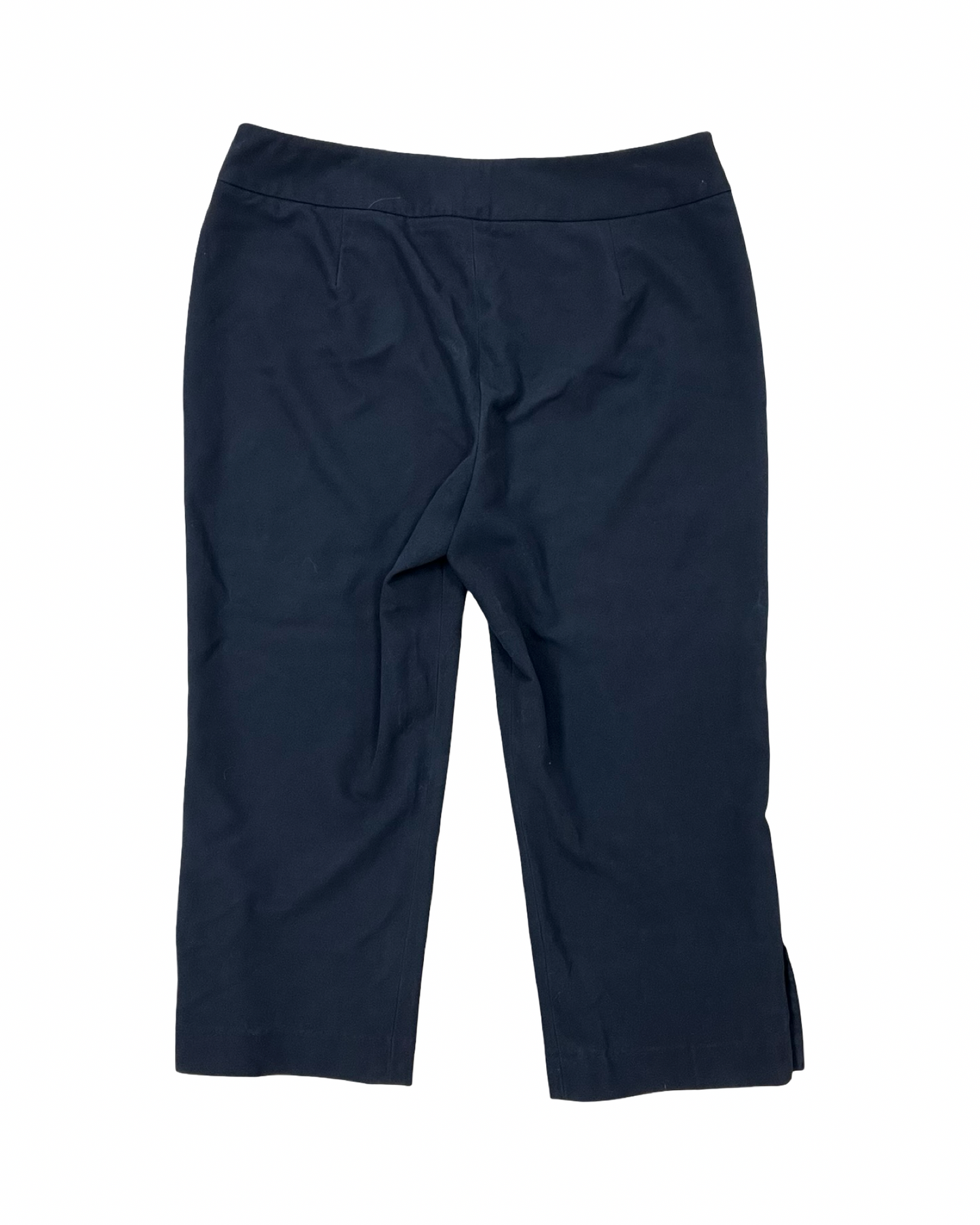 Pants Cropped By Larry Levine In Black, Size:M