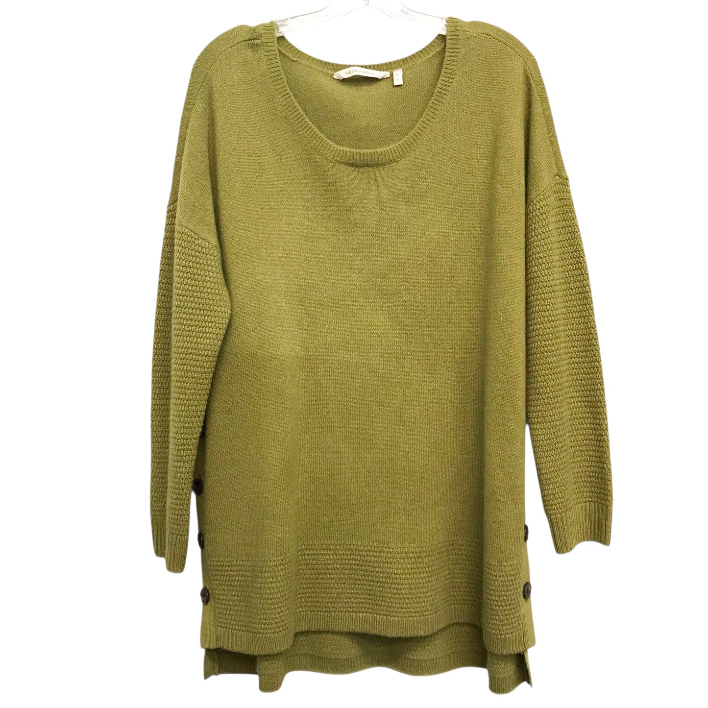 Sweater By Soft Surroundings In Green, Size:Xl