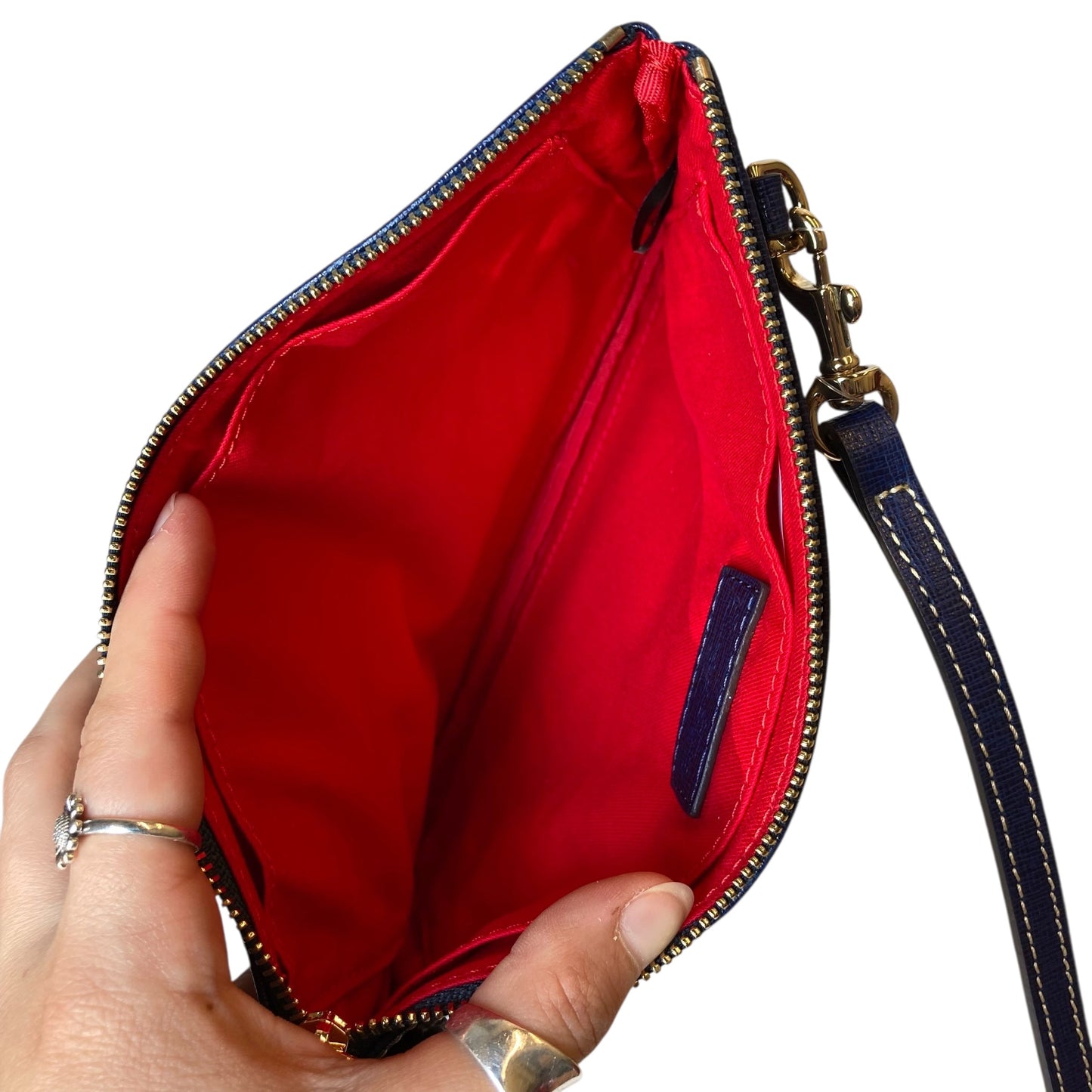 Crossbody Designer By Dooney And Bourke In Navy, Size:Small