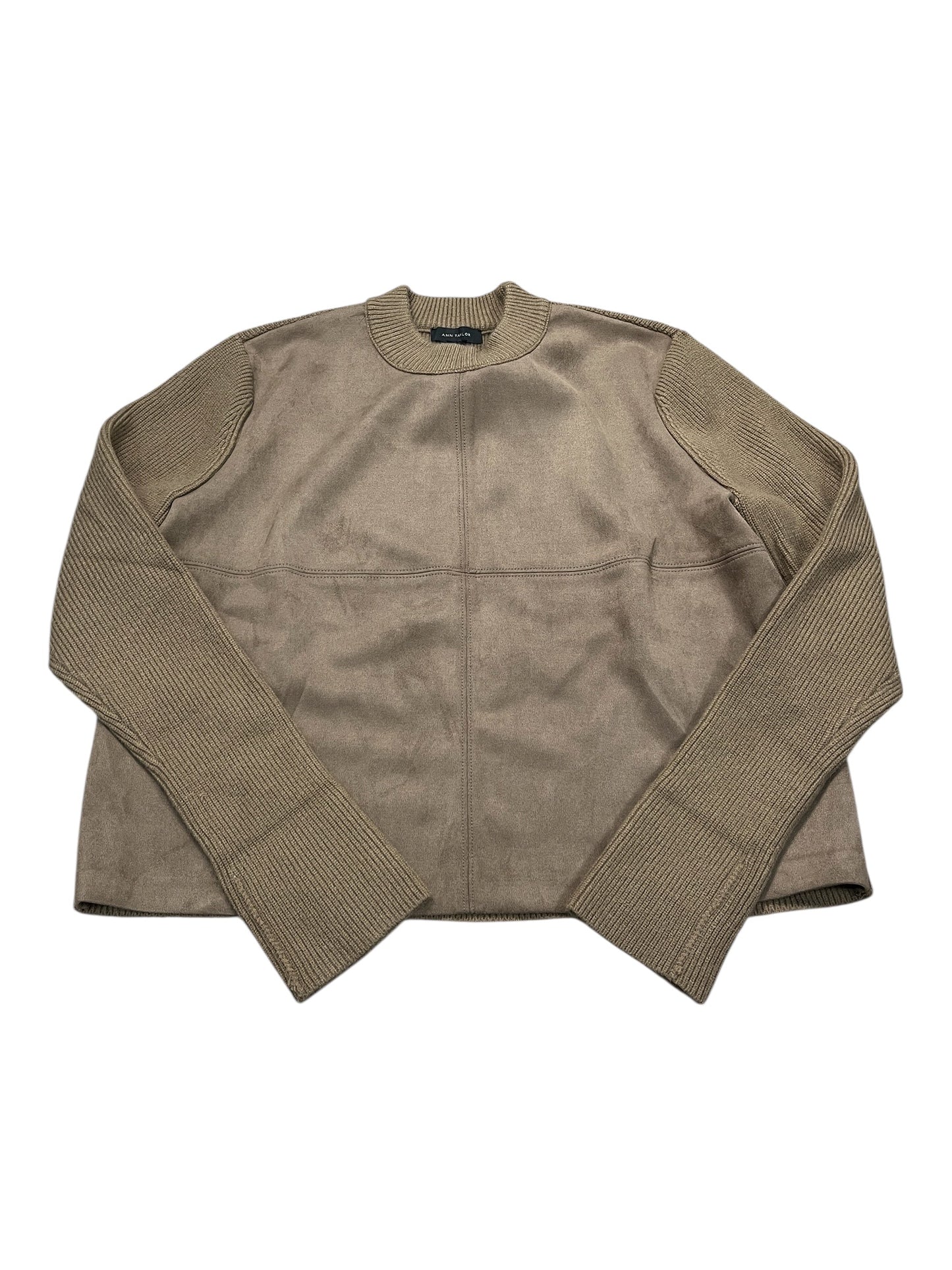 Top Ls By Ann Taylor In Brown, Size:Xl