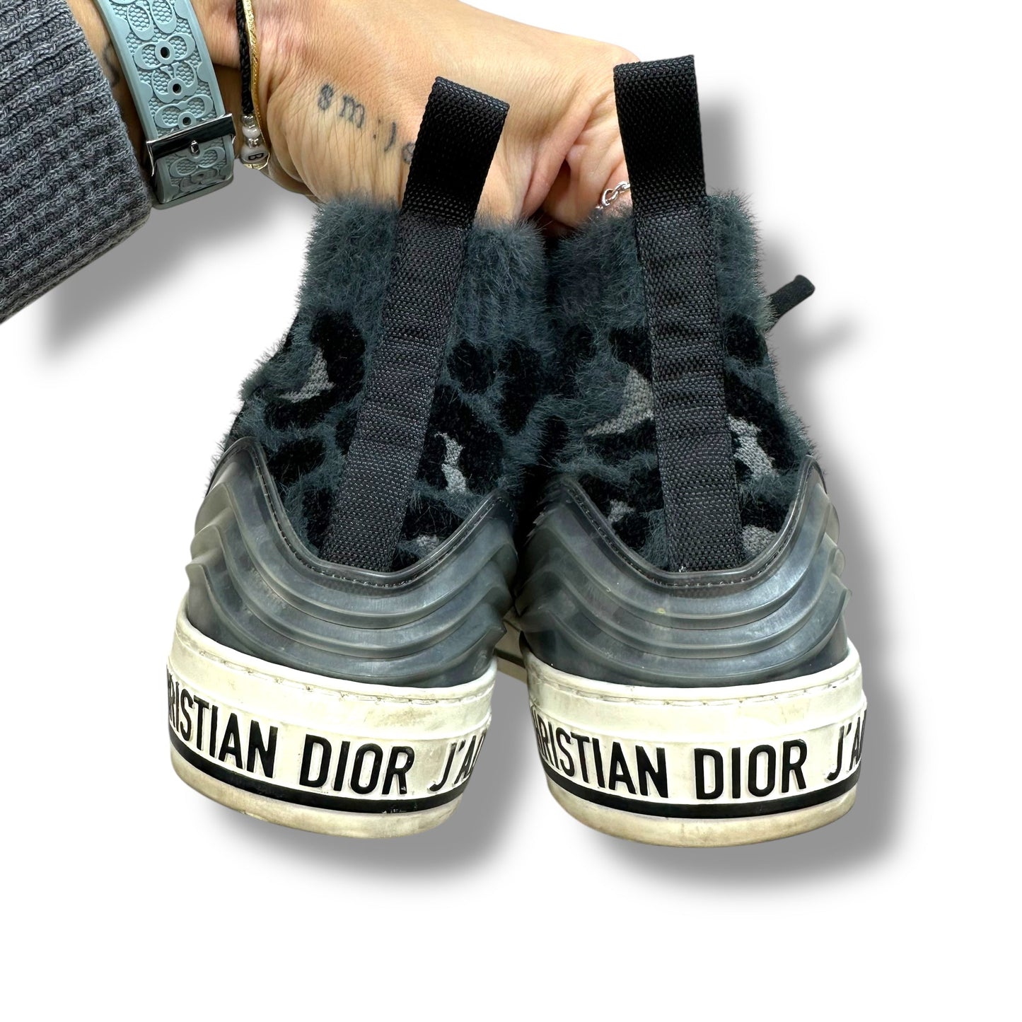 Shoes Luxury Designer By Dior In Black