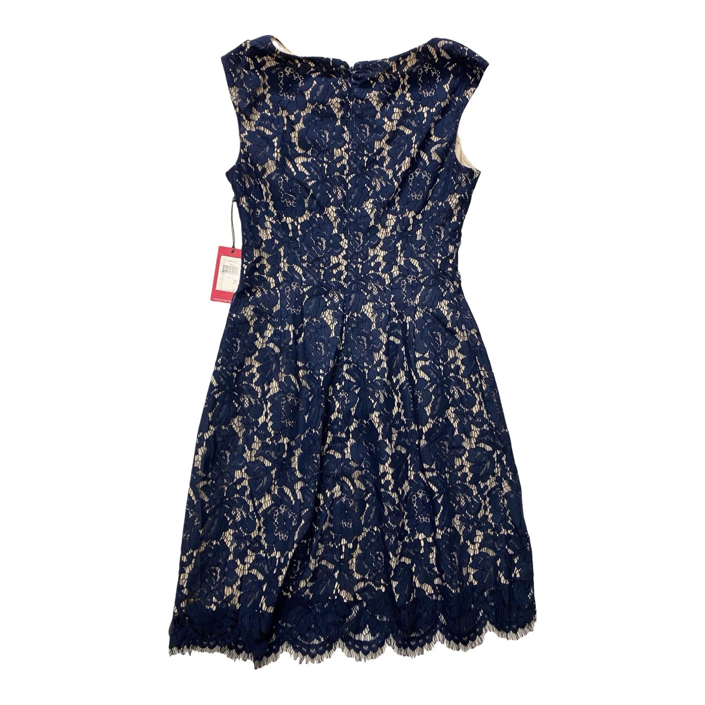 Dress Casual Midi By Vince Camuto In Navy, Size:6
