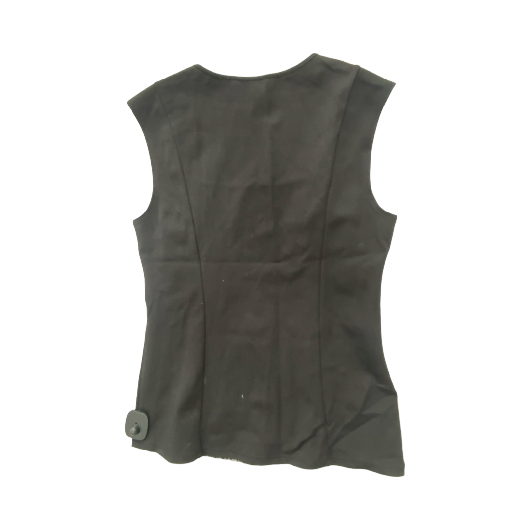 Top Sleeveless By White House Black Market In Black & White, Size:M