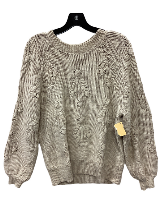Sweater By Gap In Tan, Size:L