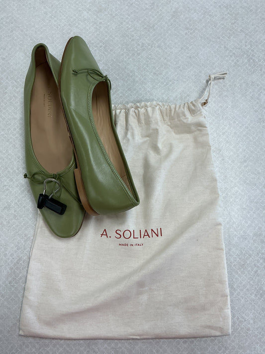 Shoes Flats By Cma In Green, Size:11