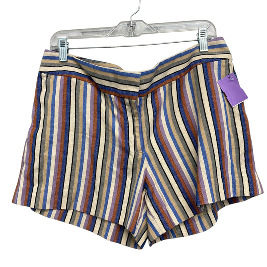 Shorts By Loft In Striped Pattern, Size:10
