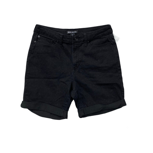 Shorts By Dkny In Black Denim, Size:8