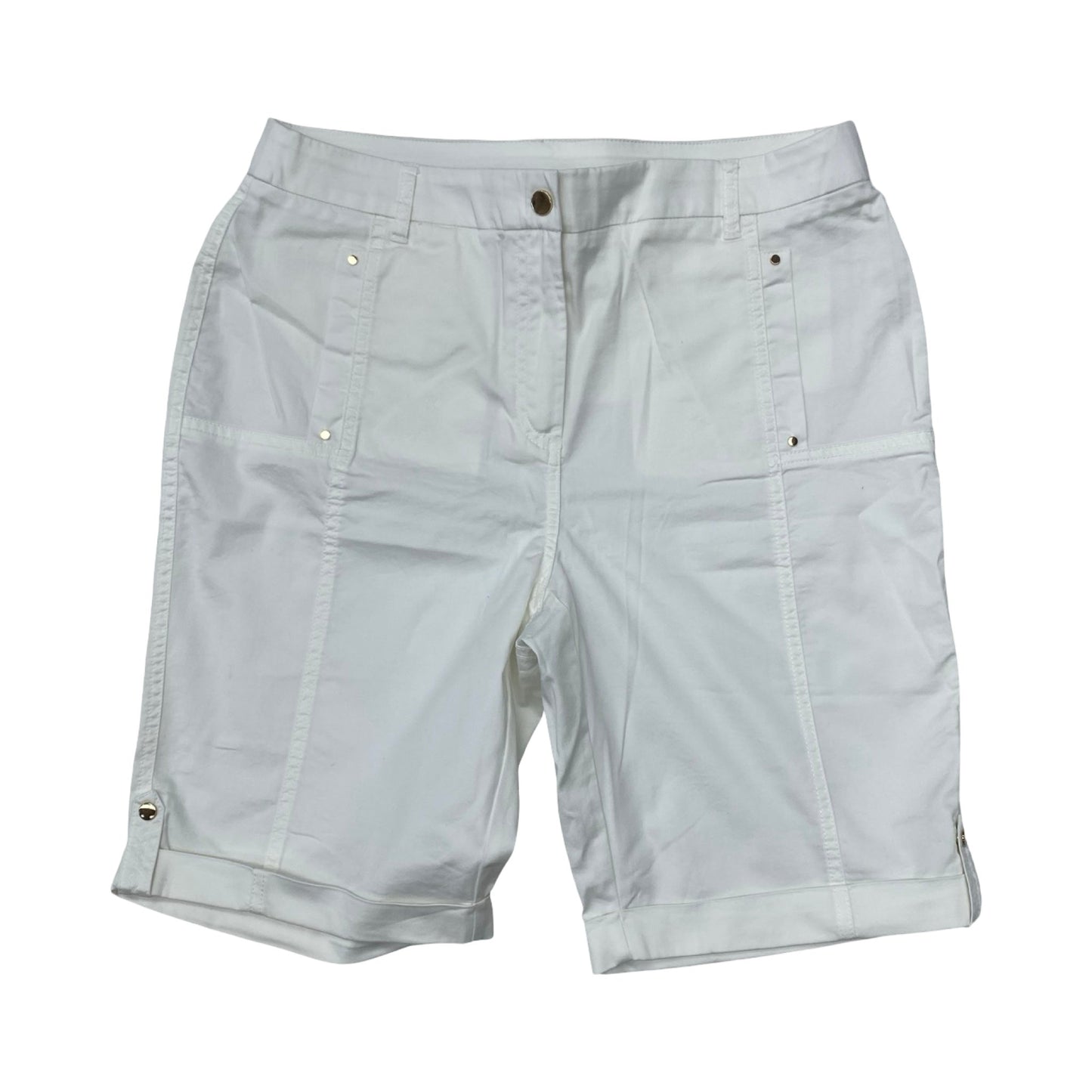 Shorts By Chicos In White, Size:8