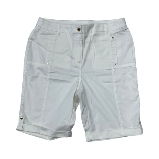 Shorts By Chicos In White, Size:8