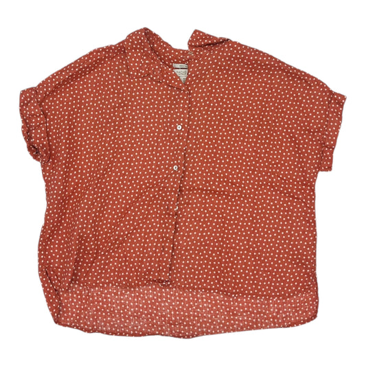 Top Ss By Rachel Zoe In Orange, Size:M