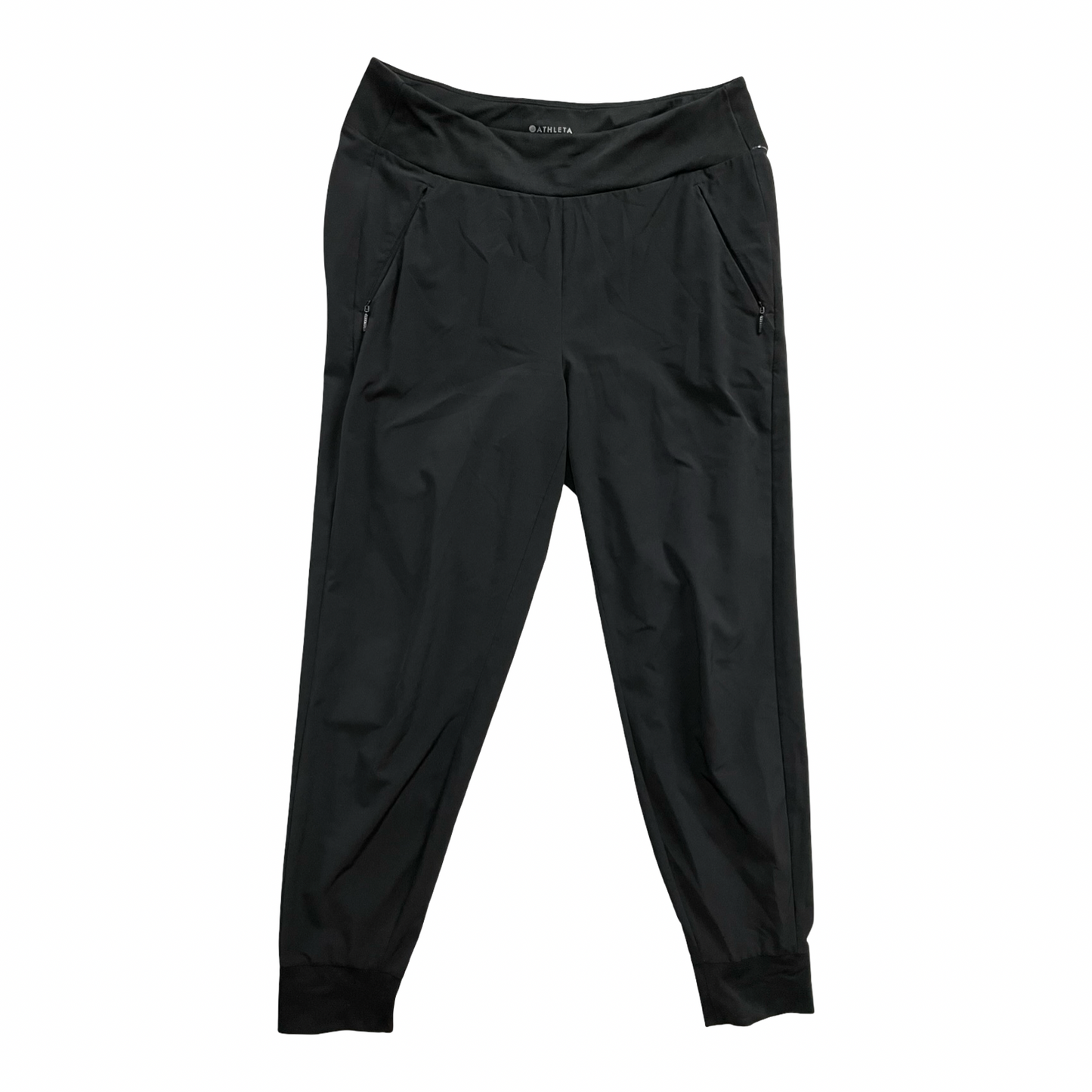 Athletic Pants By Athleta In Black, Size:10