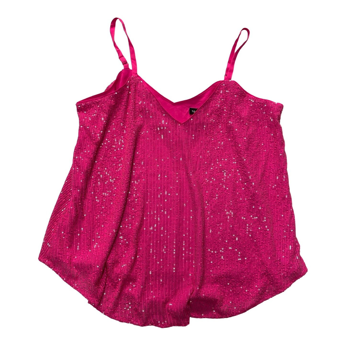 Top Sleeveless By Torrid In Pink, Size:M