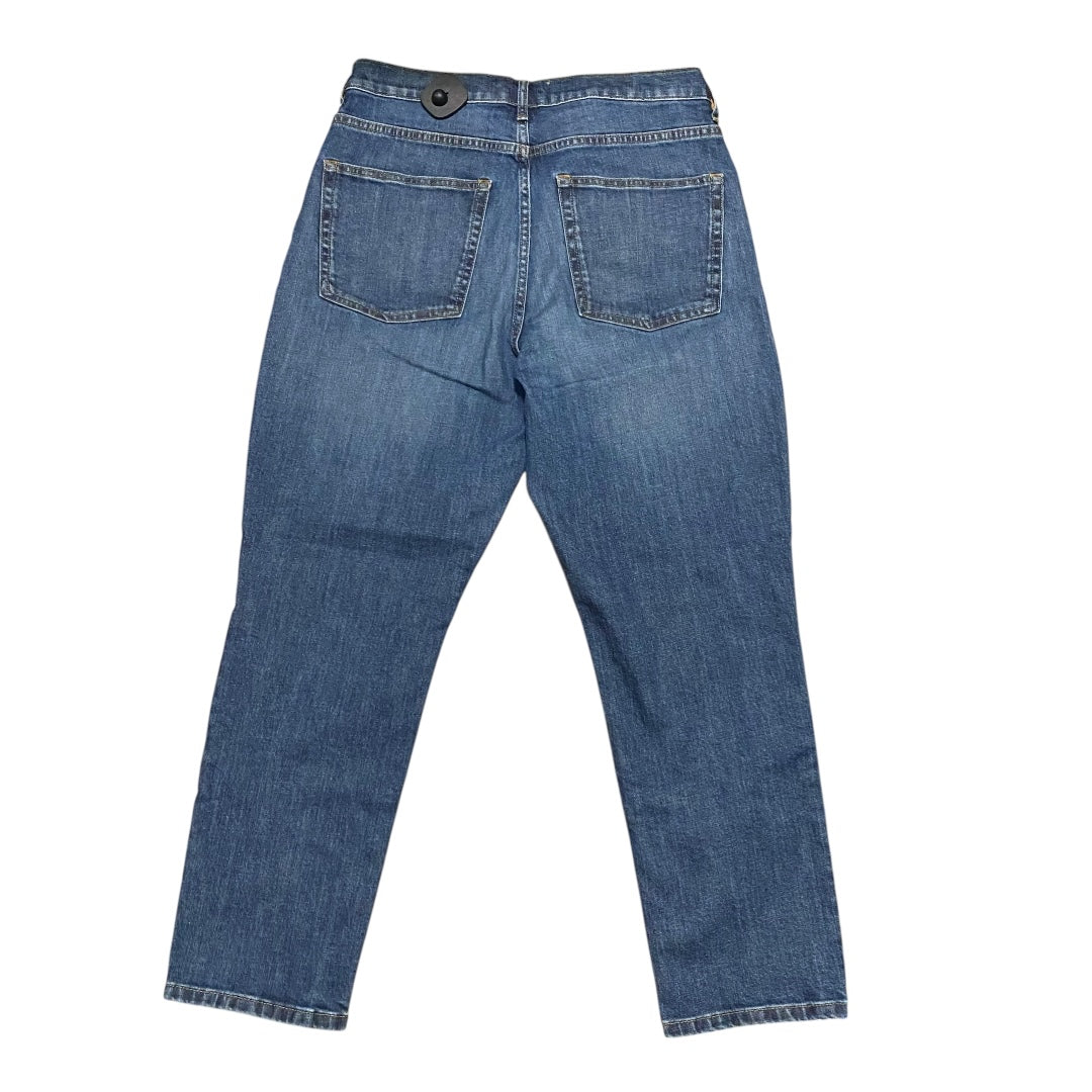 Jeans Straight By Everlane In Blue Denim, Size:12