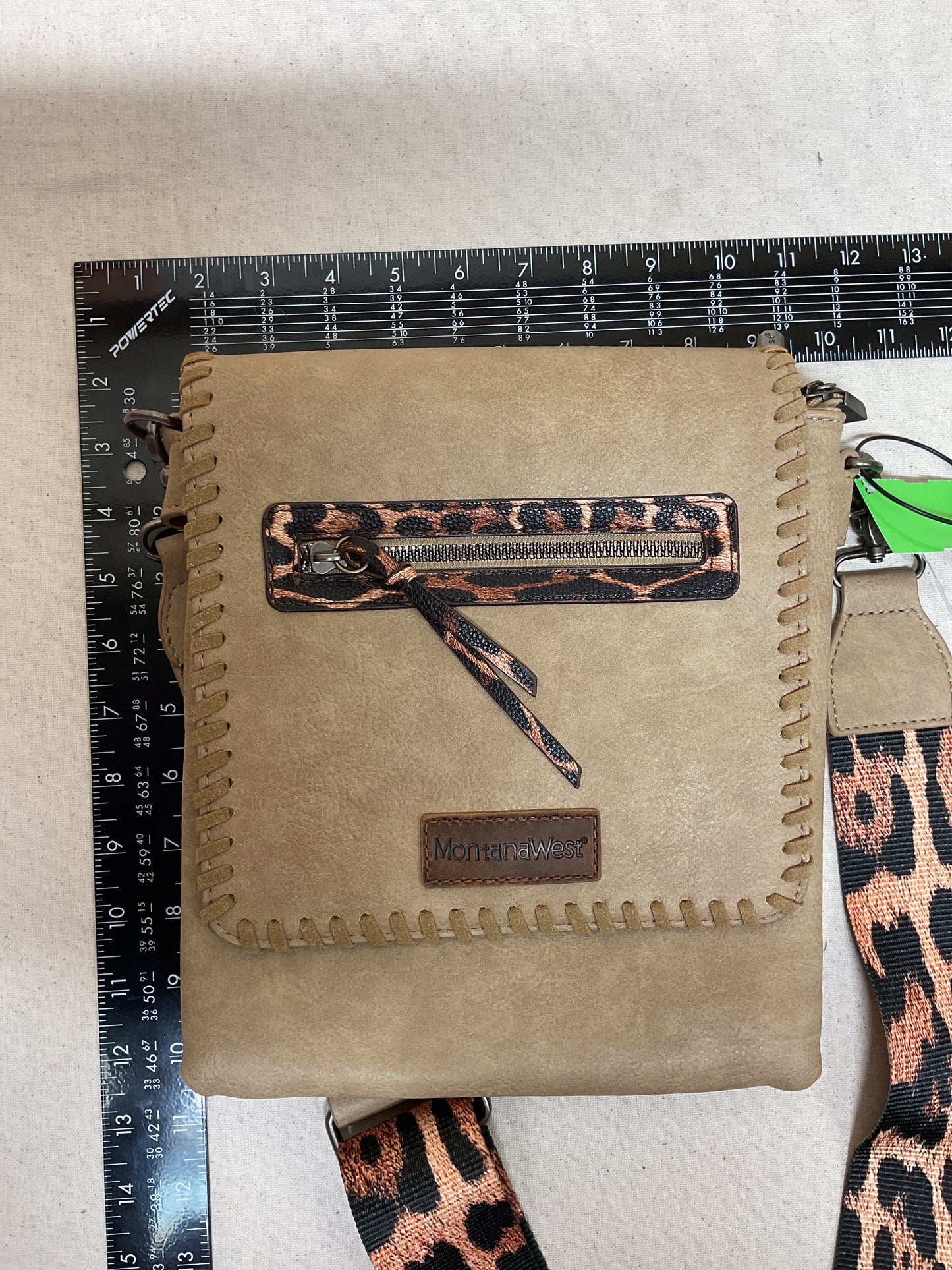 Crossbody By Clothes Mentor In Tan, Size:Medium