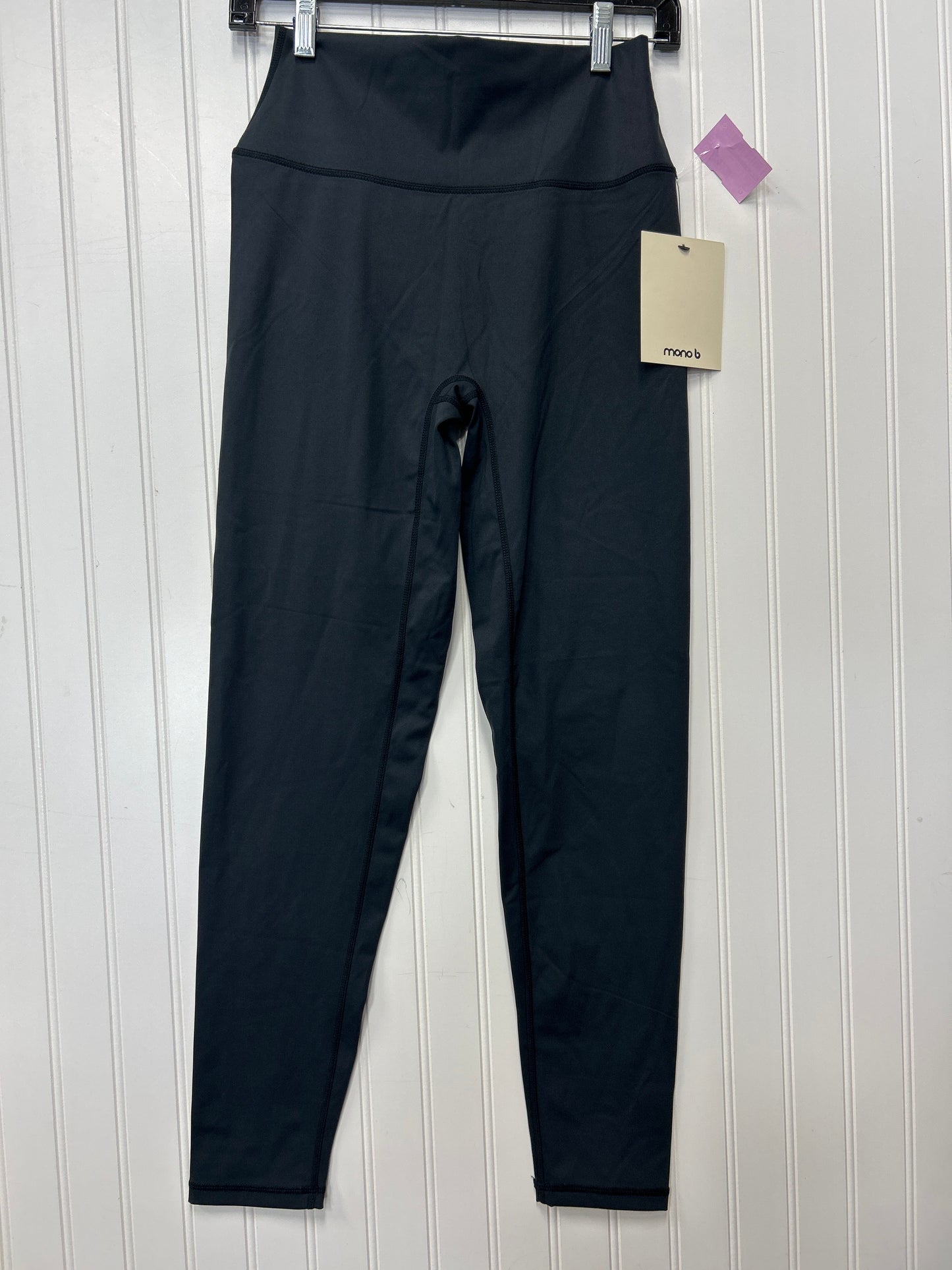 Athletic Leggings By Mono B In Black, Size:L