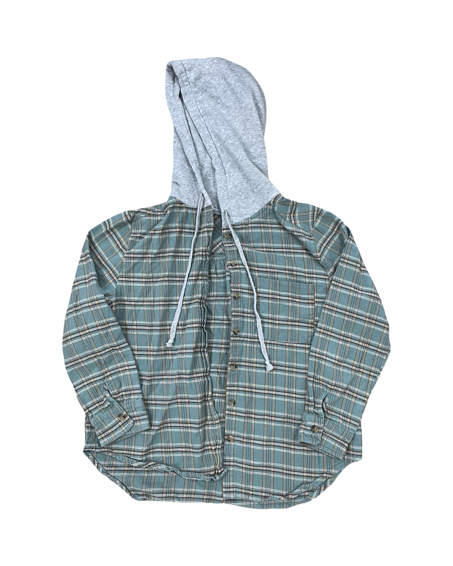 Jacket Shirt By Clothes Mentor In Green, Size:S