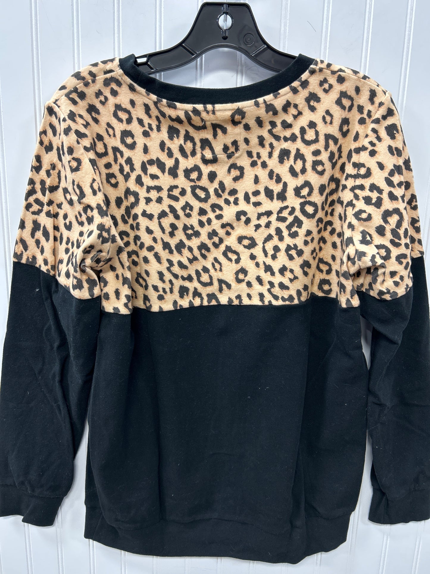 Top Ls By Cmc In Black, Size:M