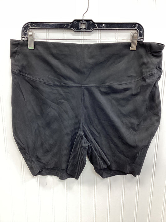 Athletic Shorts By Lululemon In Black, Size:16