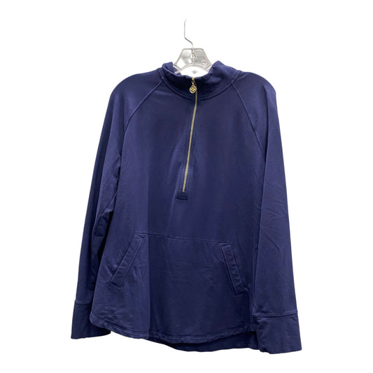 Top Ls Designer By Lilly Pulitzer In Navy, Size:Xl