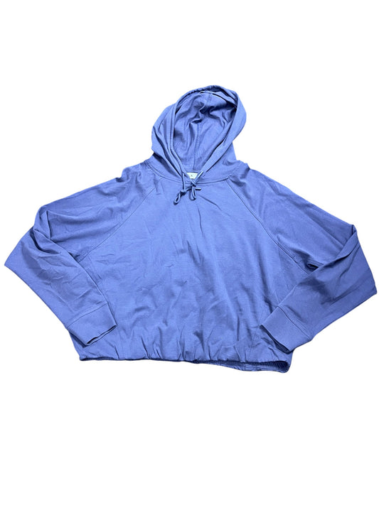 Athletic Sweatshirt Hoodie By Flx In Blue, Size:S