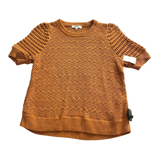 Sweater Ss By Madewell In Orange, Size:S
