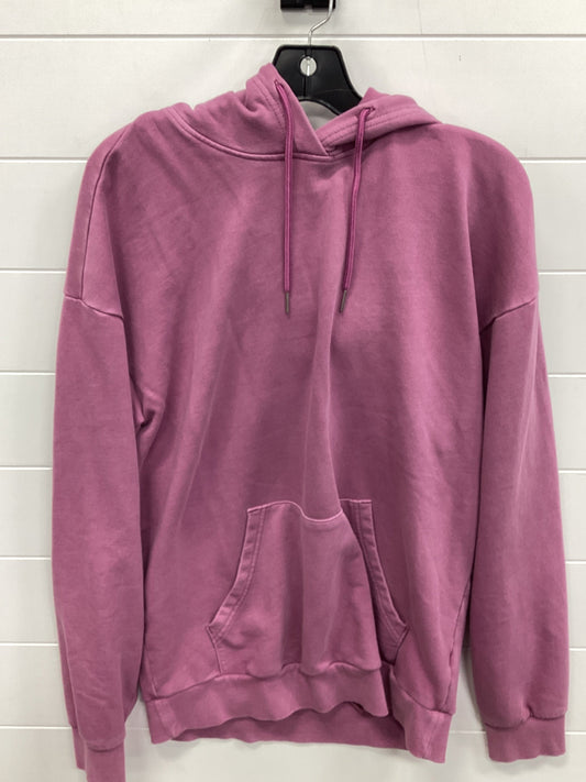 Sweatshirt Hoodie By Cmc In Purple, Size:M