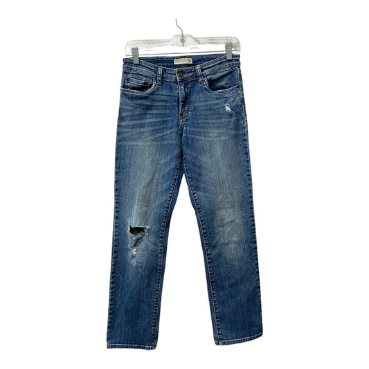 Jeans Straight By Bp In Blue Denim, Size:2