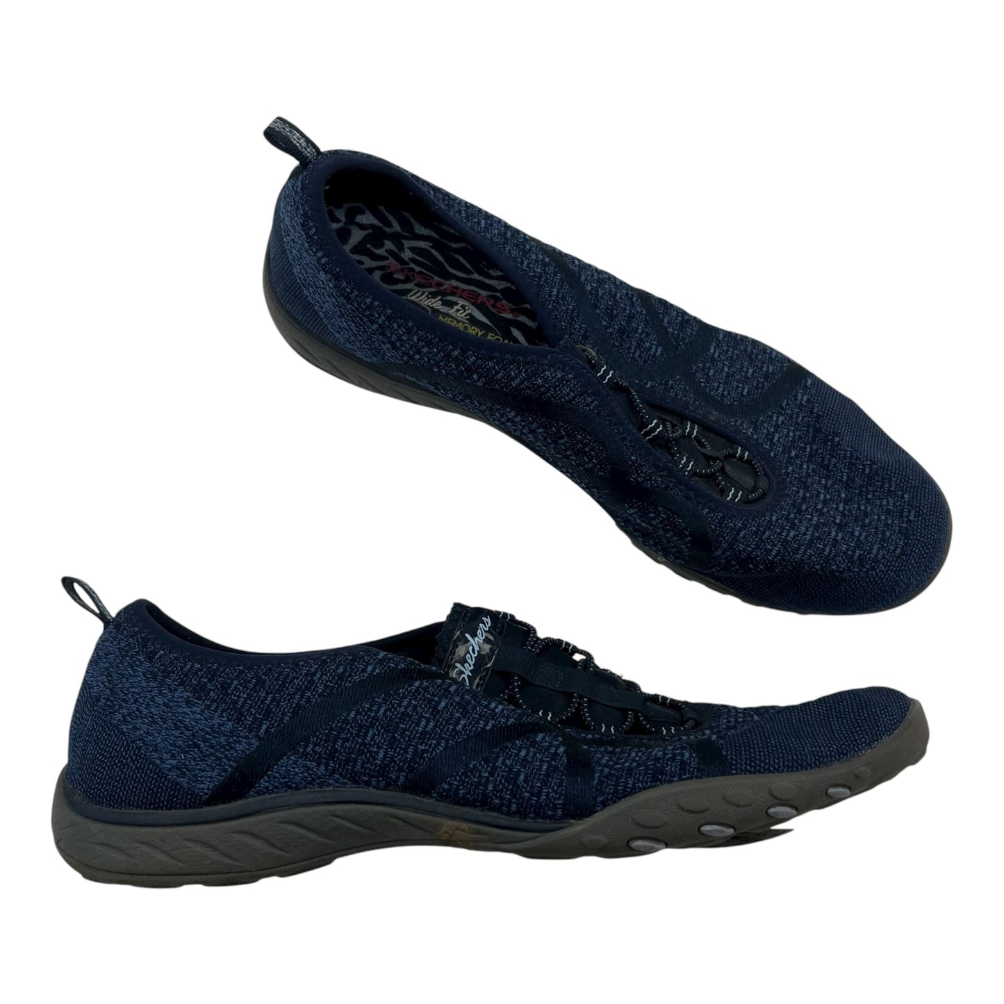 Shoes Flats By Skechers In Blue, Size:11