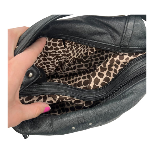 Handbag By Stone Mountain In Black, Size:Medium