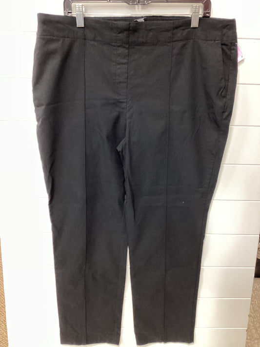 Pants Dress By Hilary Radley In Black, Size:1X