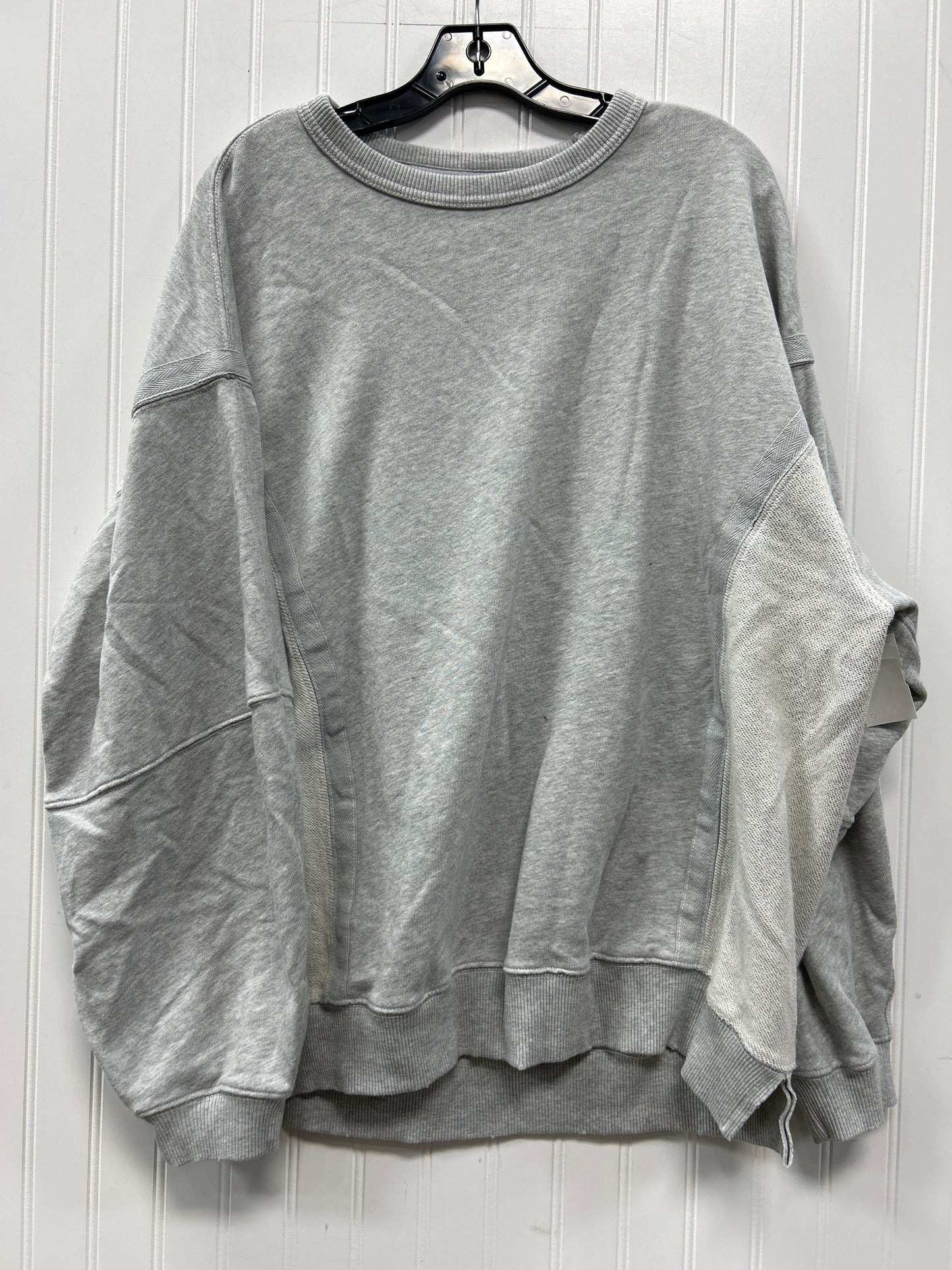 Sweatshirt Crewneck By Aerie In Grey, Size:S