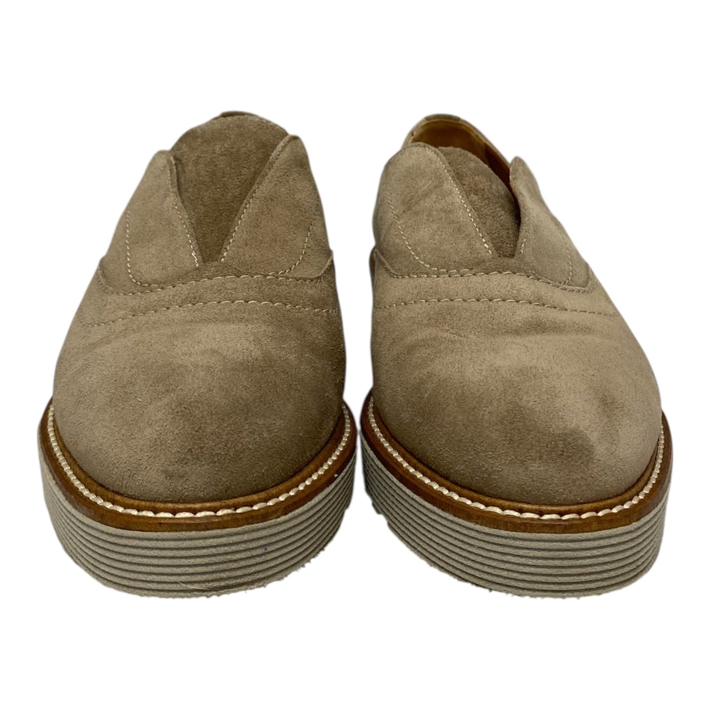 Shoes Flats By Aquatalia In Tan, Size:9