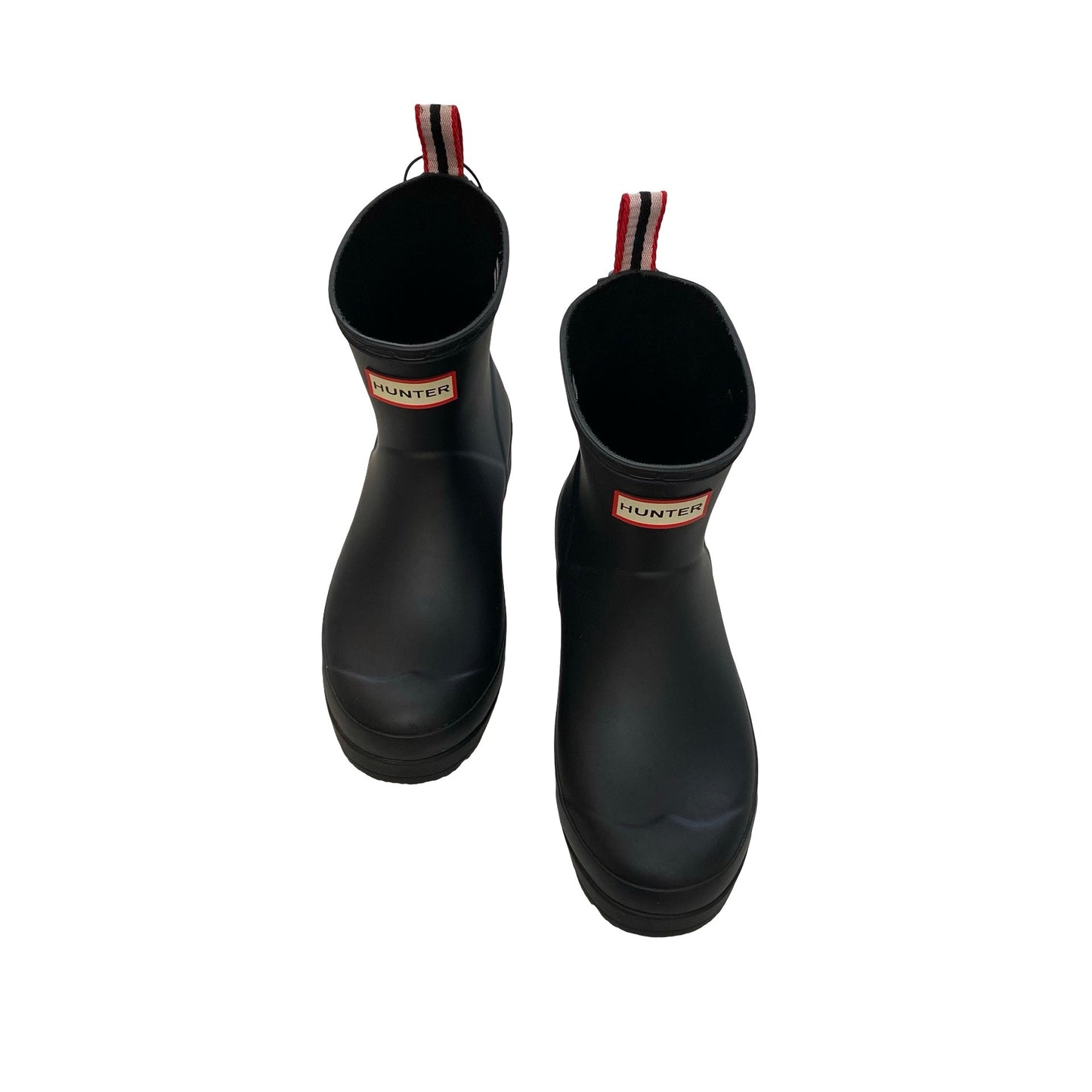 Boots Rain By Hunter In Black, Size:7